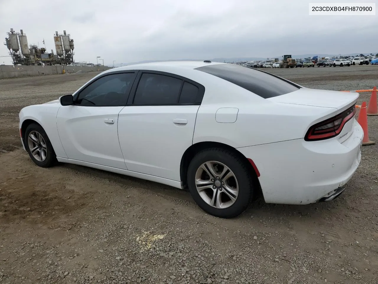 2015 Dodge Charger Se VIN: 2C3CDXBG4FH870900 Lot: 54527754