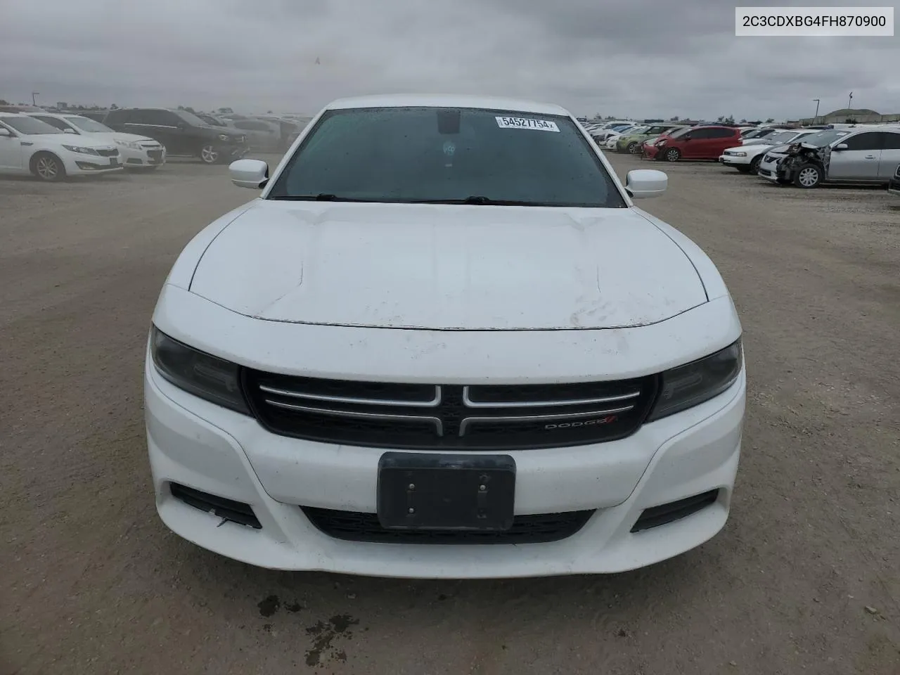 2C3CDXBG4FH870900 2015 Dodge Charger Se