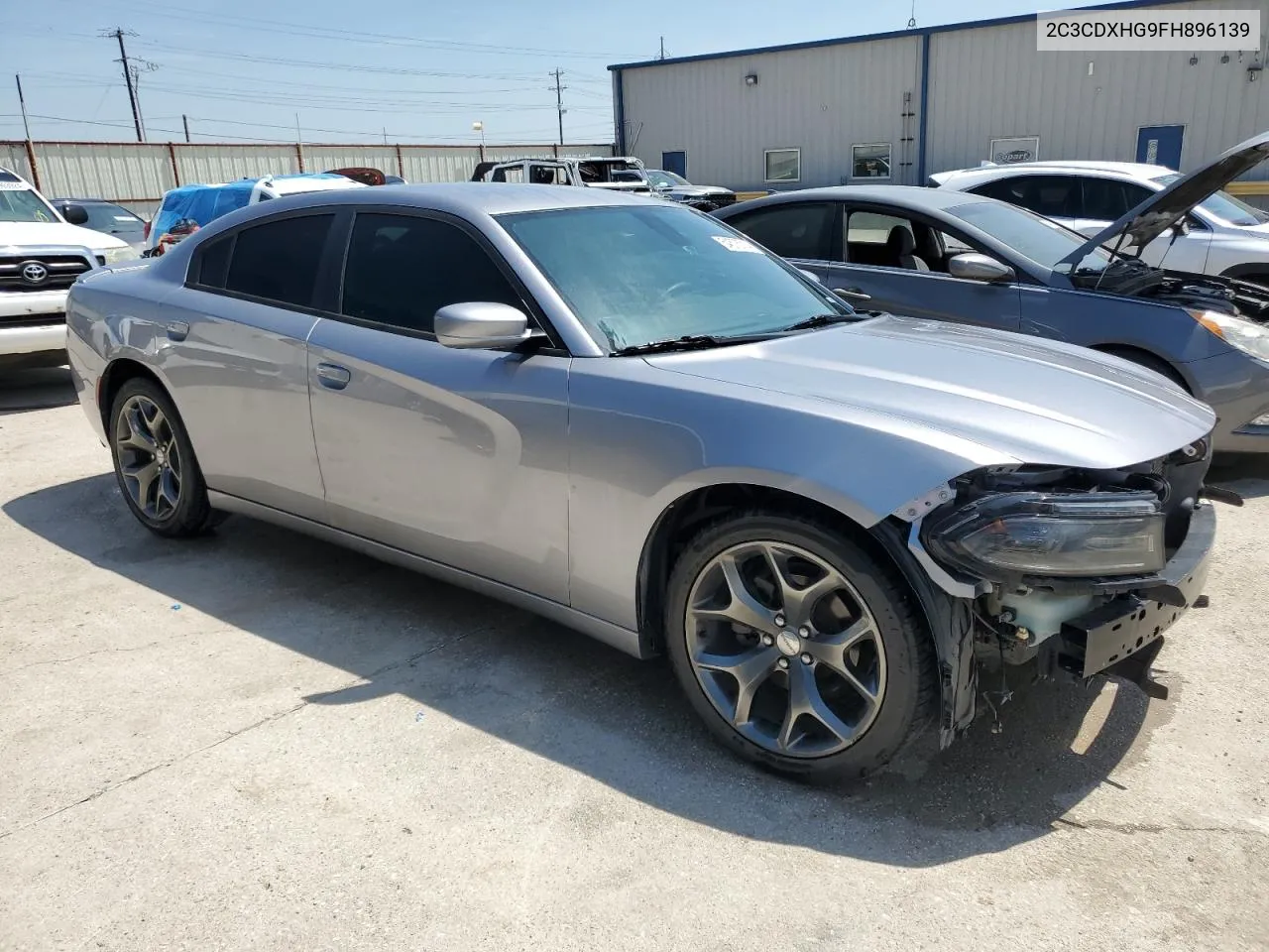 2015 Dodge Charger Sxt VIN: 2C3CDXHG9FH896139 Lot: 54575714