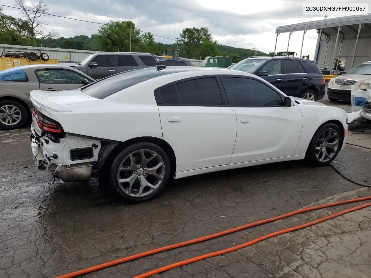 2C3CDXHG7FH900057 2015 Dodge Charger Sxt