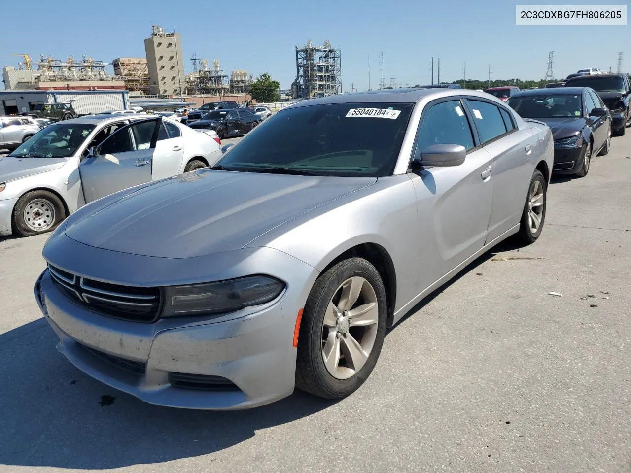 2015 Dodge Charger Se VIN: 2C3CDXBG7FH806205 Lot: 55040184