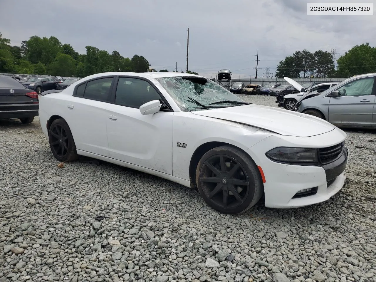 2015 Dodge Charger R/T VIN: 2C3CDXCT4FH857320 Lot: 55173104