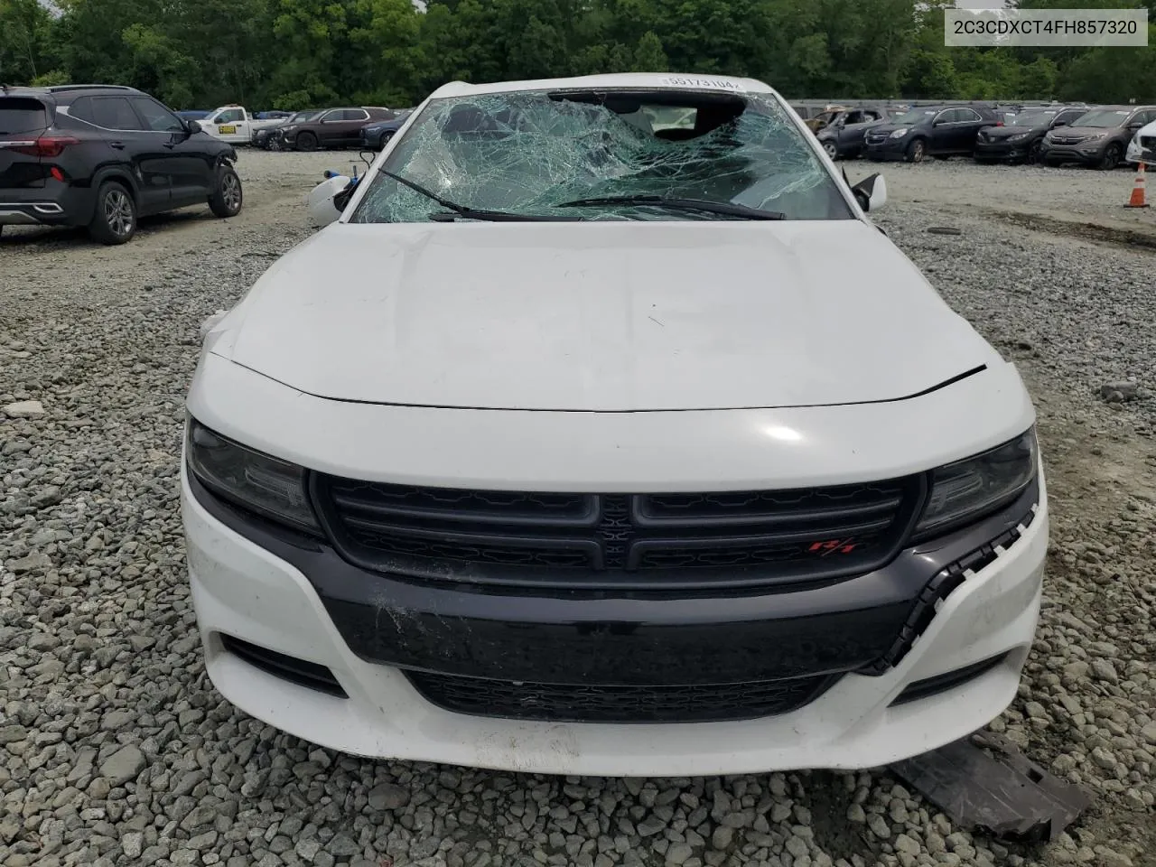 2015 Dodge Charger R/T VIN: 2C3CDXCT4FH857320 Lot: 55173104