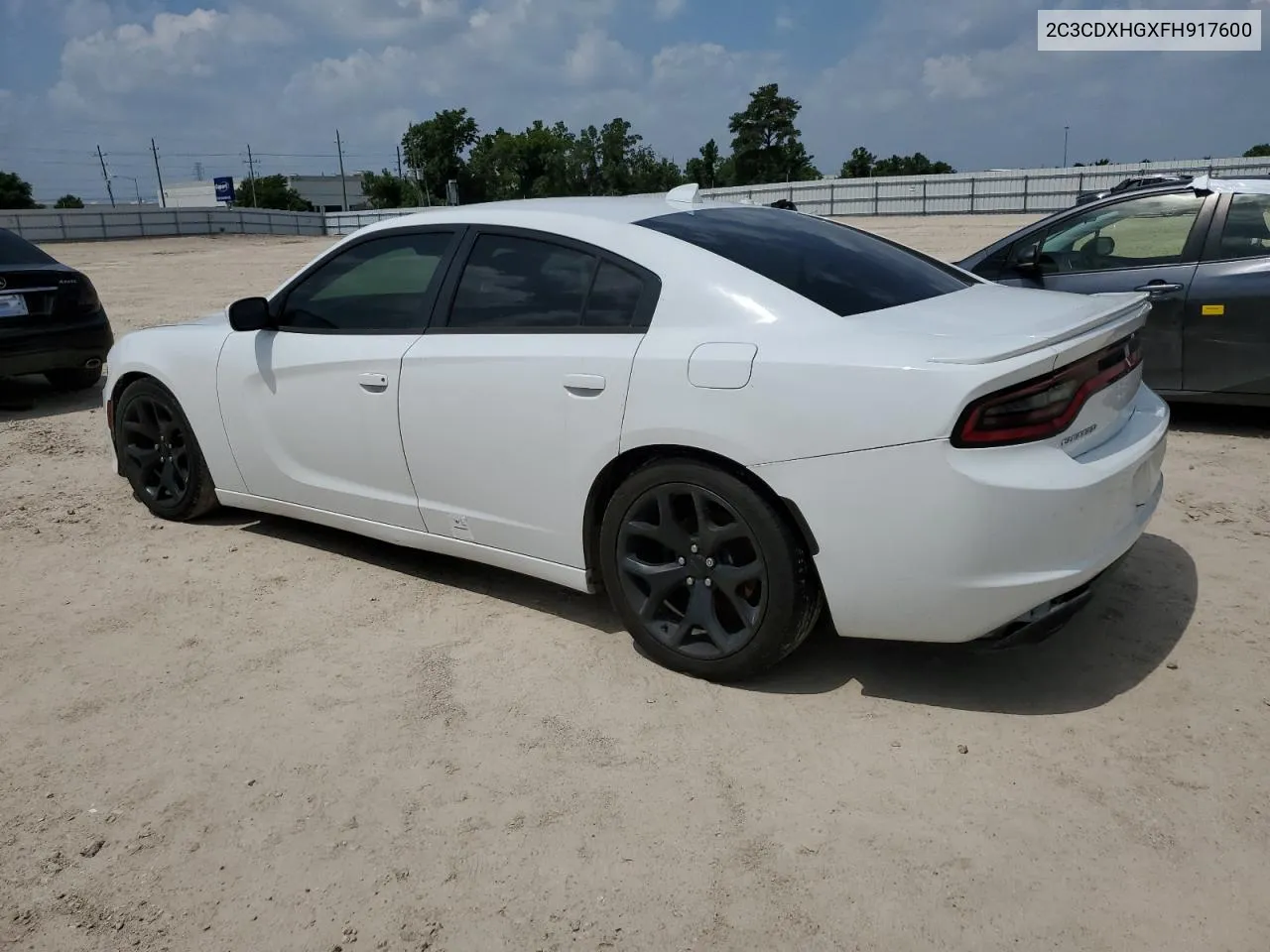 2015 Dodge Charger Sxt VIN: 2C3CDXHGXFH917600 Lot: 55365434