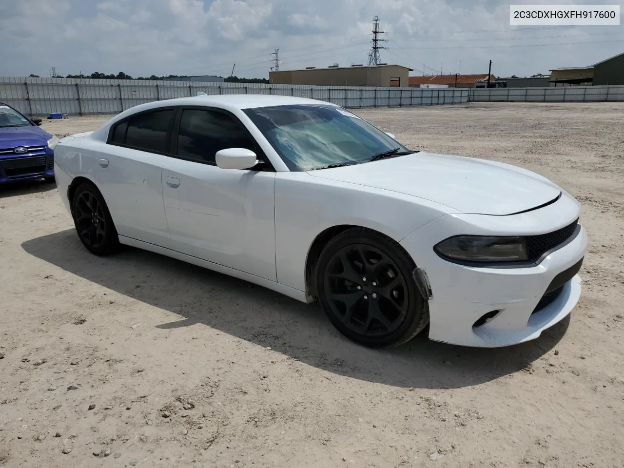 2015 Dodge Charger Sxt VIN: 2C3CDXHGXFH917600 Lot: 55365434