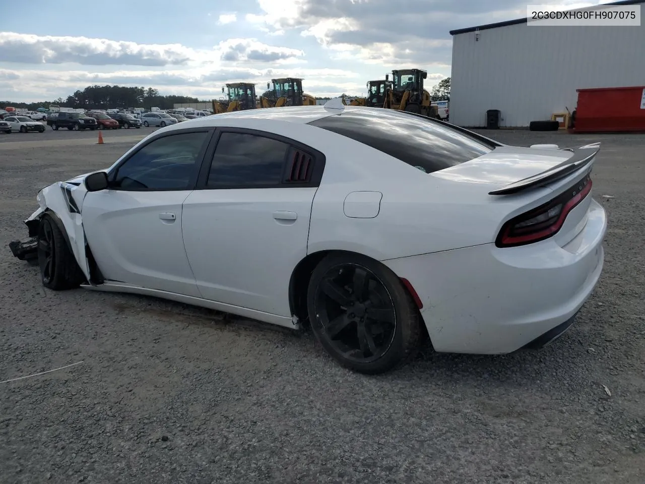 2C3CDXHG0FH907075 2015 Dodge Charger Sxt