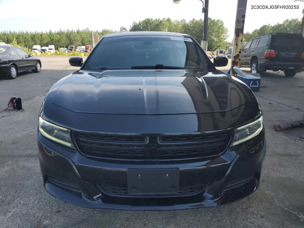 2015 Dodge Charger Sxt VIN: 2C3CDXJG5FH920253 Lot: 55528344