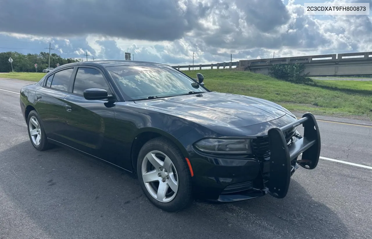 2C3CDXAT9FH800873 2015 Dodge Charger Police