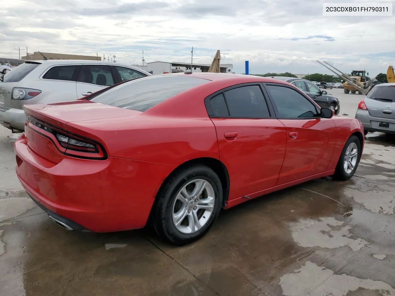 2015 Dodge Charger Se VIN: 2C3CDXBG1FH790311 Lot: 59545934