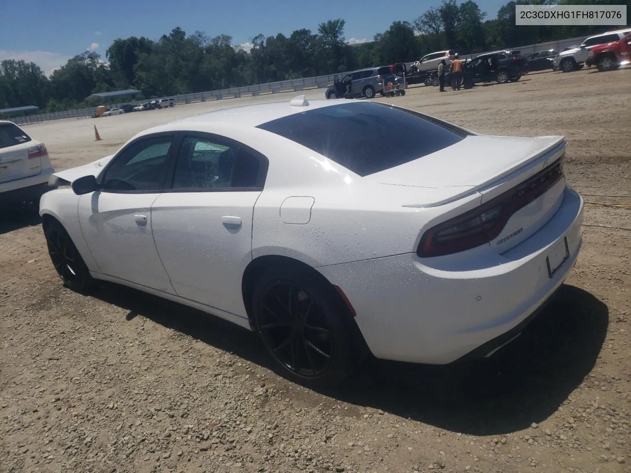 2015 Dodge Charger Sxt VIN: 2C3CDXHG1FH817076 Lot: 60389444