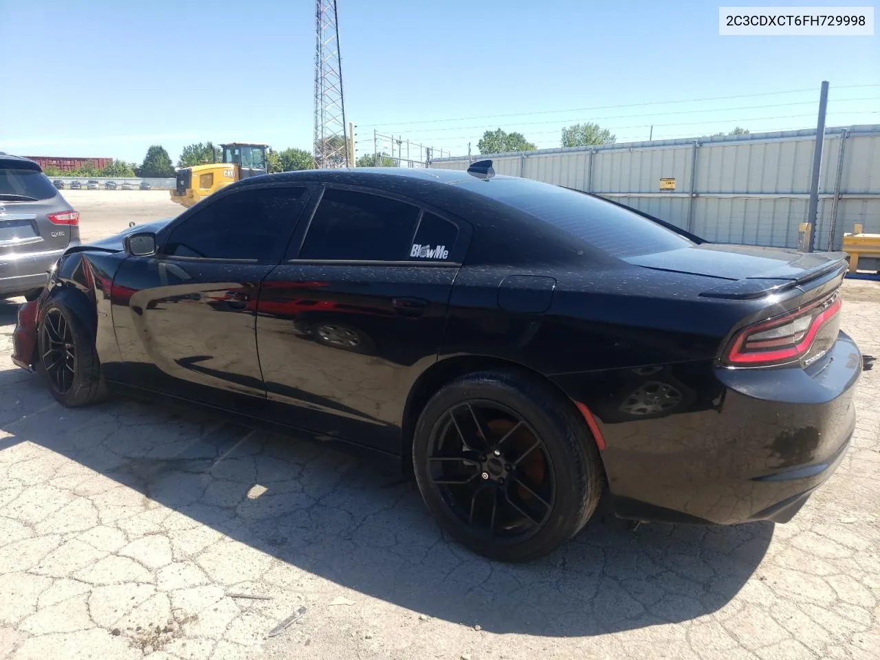 2C3CDXCT6FH729998 2015 Dodge Charger R/T