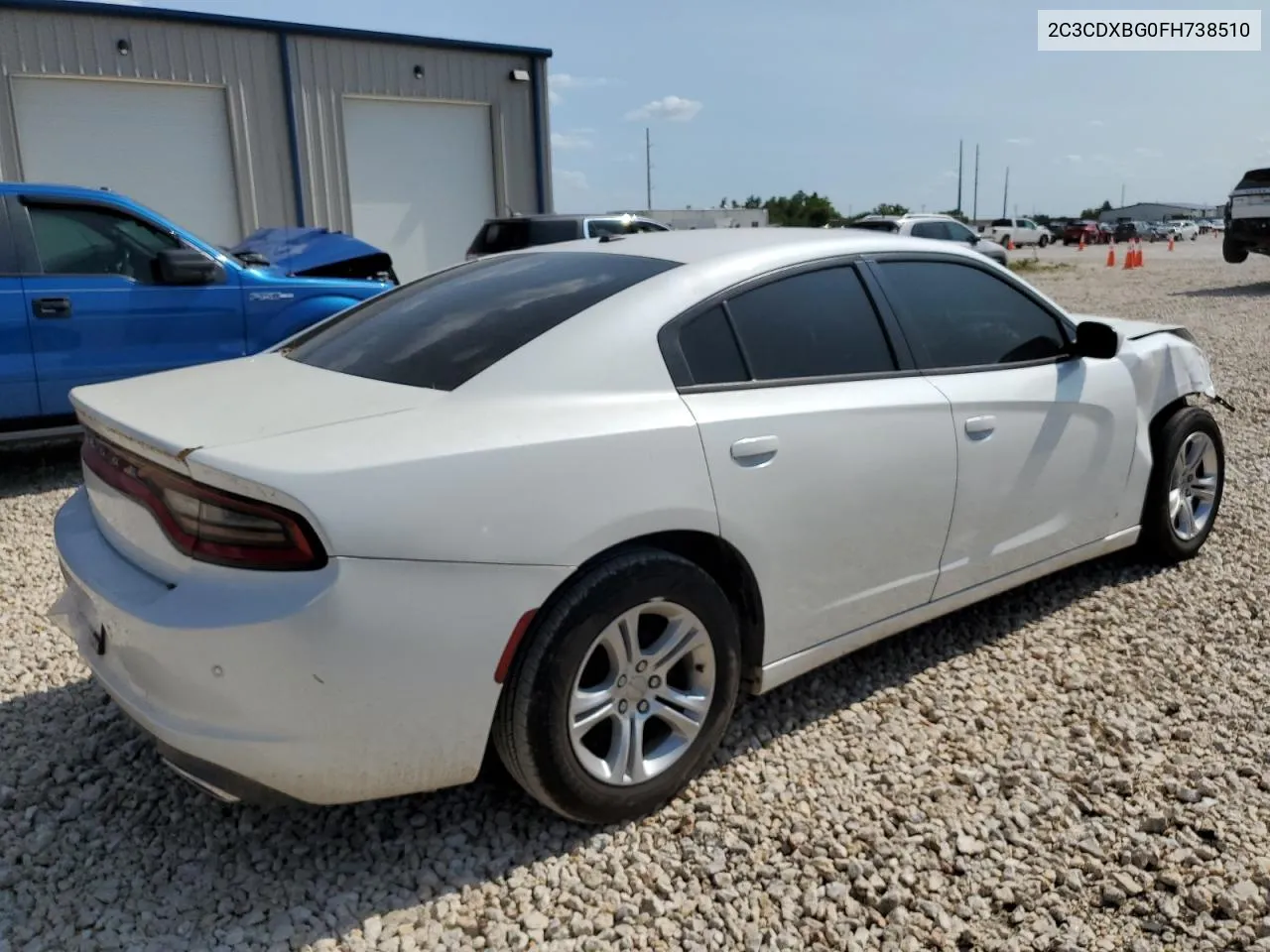 2015 Dodge Charger Se VIN: 2C3CDXBG0FH738510 Lot: 63102744