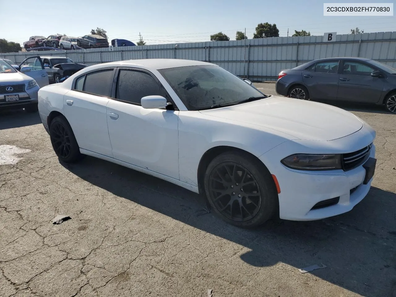 2C3CDXBG2FH770830 2015 Dodge Charger Se