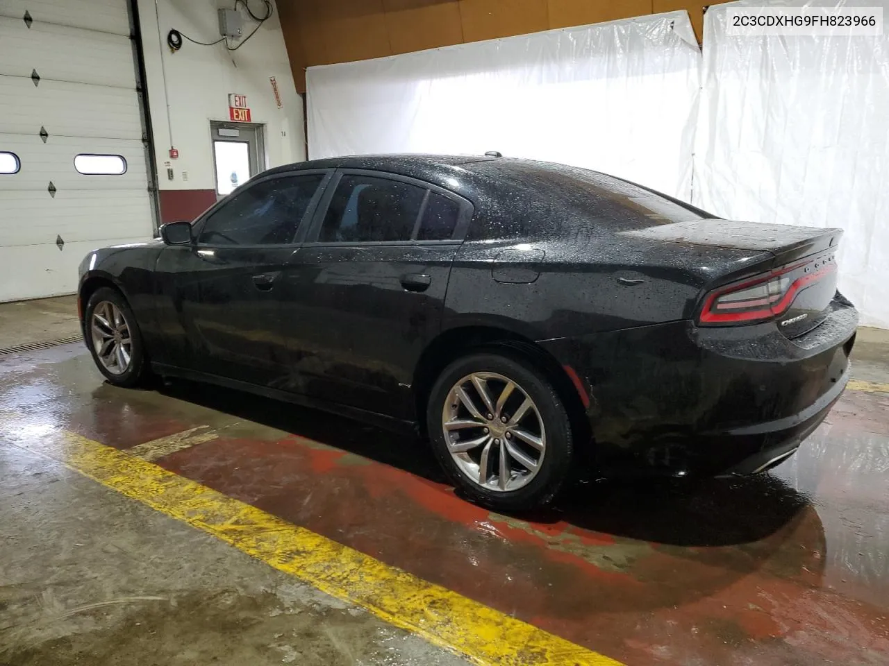 2C3CDXHG9FH823966 2015 Dodge Charger Sxt