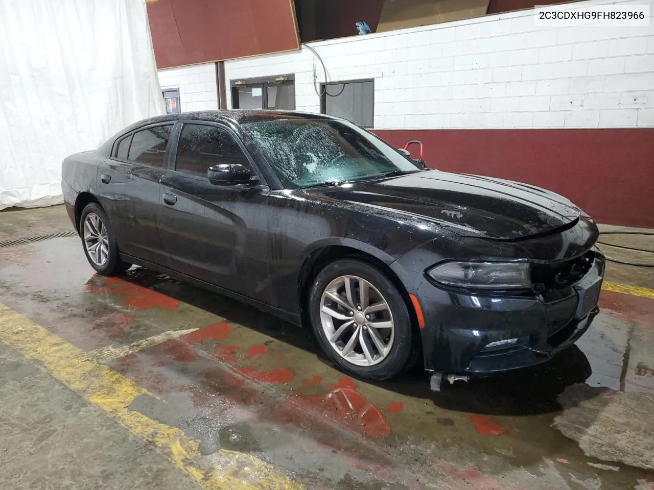 2C3CDXHG9FH823966 2015 Dodge Charger Sxt