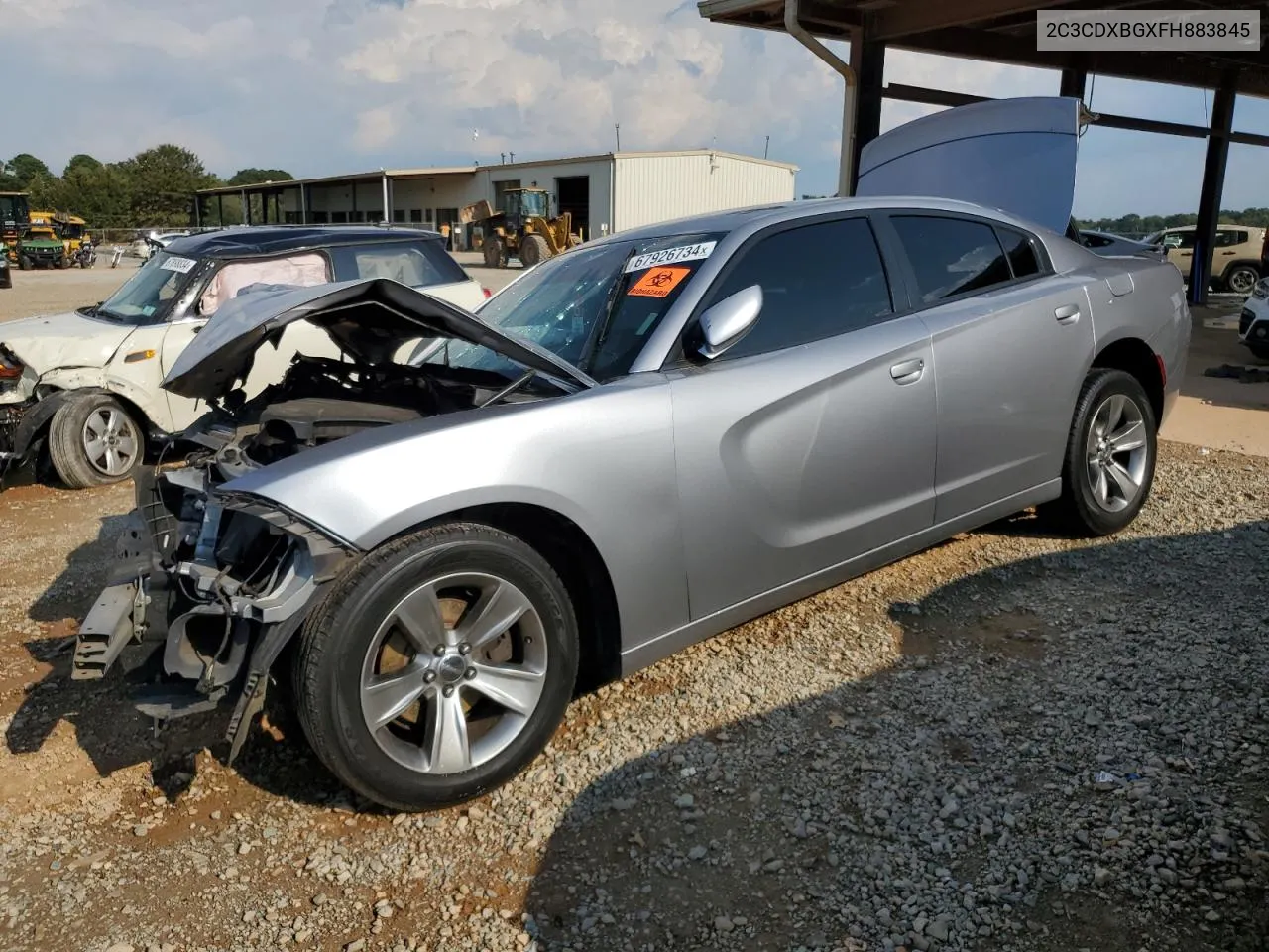 2015 Dodge Charger Se VIN: 2C3CDXBGXFH883845 Lot: 67926734