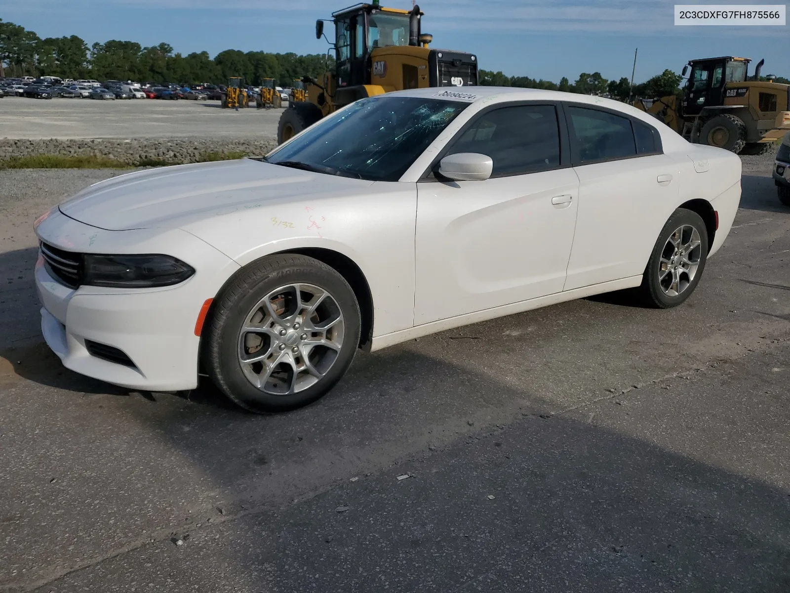 2C3CDXFG7FH875566 2015 Dodge Charger Se