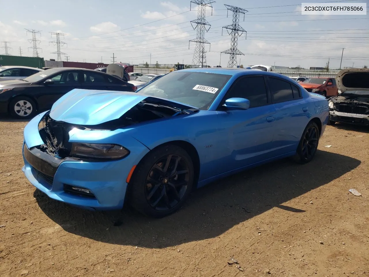 2015 Dodge Charger R/T VIN: 2C3CDXCT6FH785066 Lot: 68863774