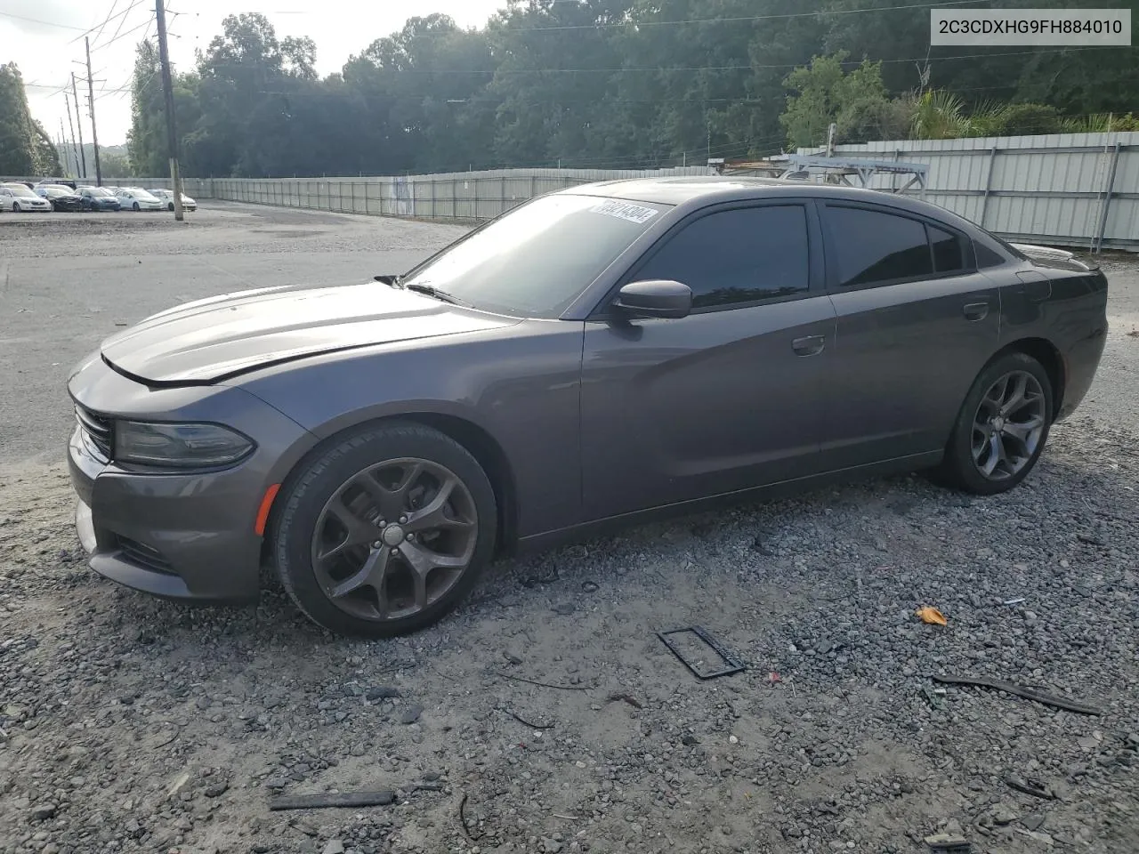 2015 Dodge Charger Sxt VIN: 2C3CDXHG9FH884010 Lot: 69214304