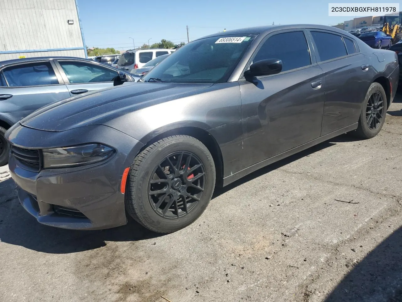 2015 Dodge Charger Se VIN: 2C3CDXBGXFH811978 Lot: 69306514