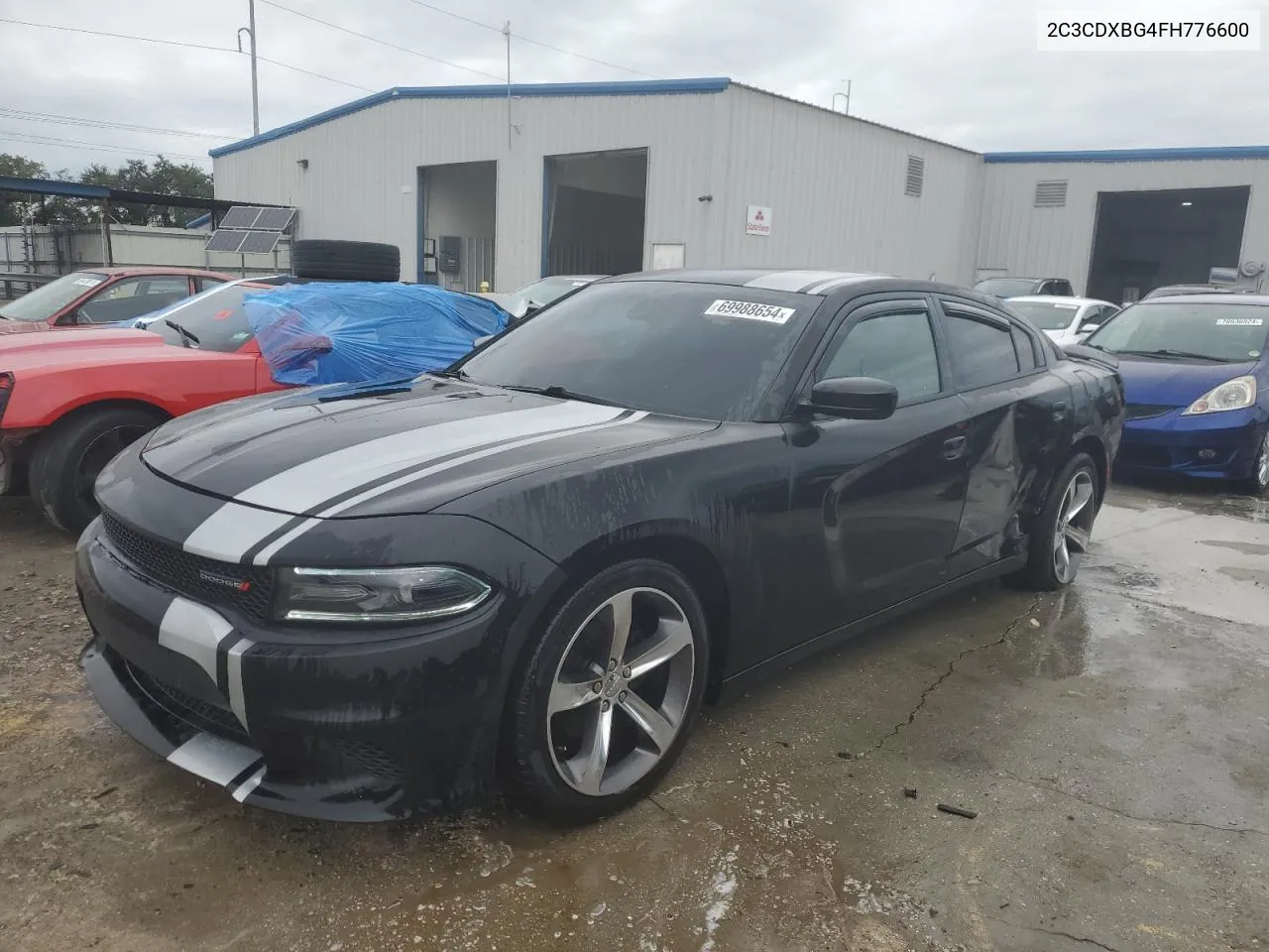 2C3CDXBG4FH776600 2015 Dodge Charger Se