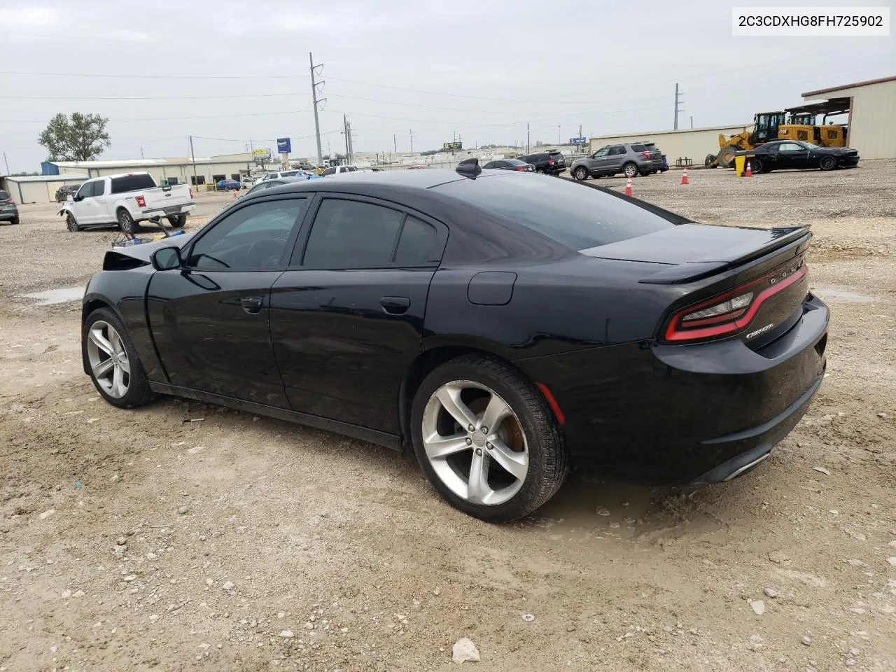 2015 Dodge Charger Sxt VIN: 2C3CDXHG8FH725902 Lot: 70279424