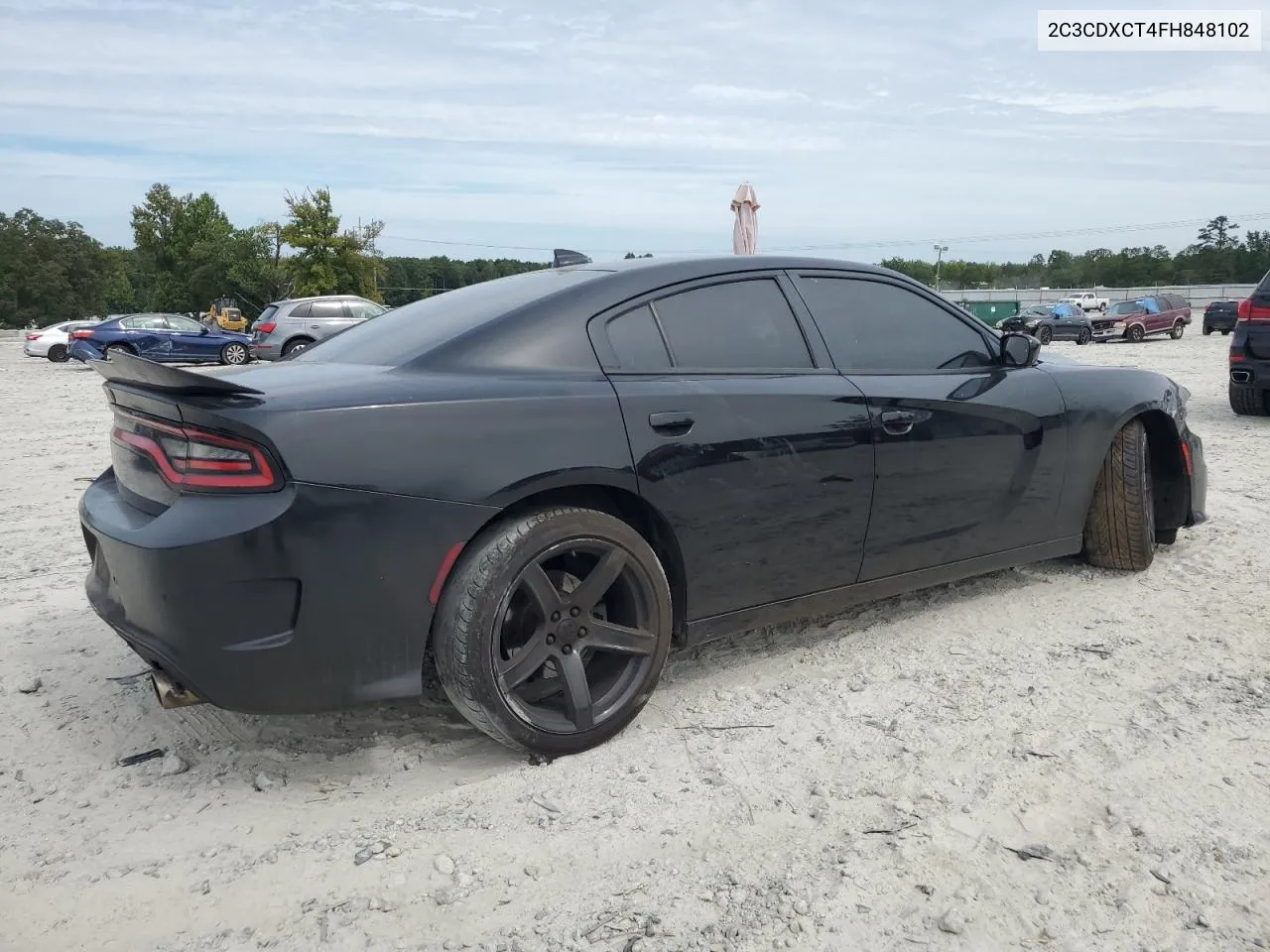 2015 Dodge Charger R/T VIN: 2C3CDXCT4FH848102 Lot: 70433644