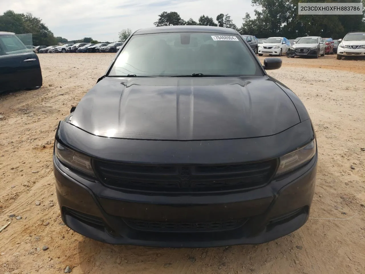 2C3CDXHGXFH883786 2015 Dodge Charger Sxt