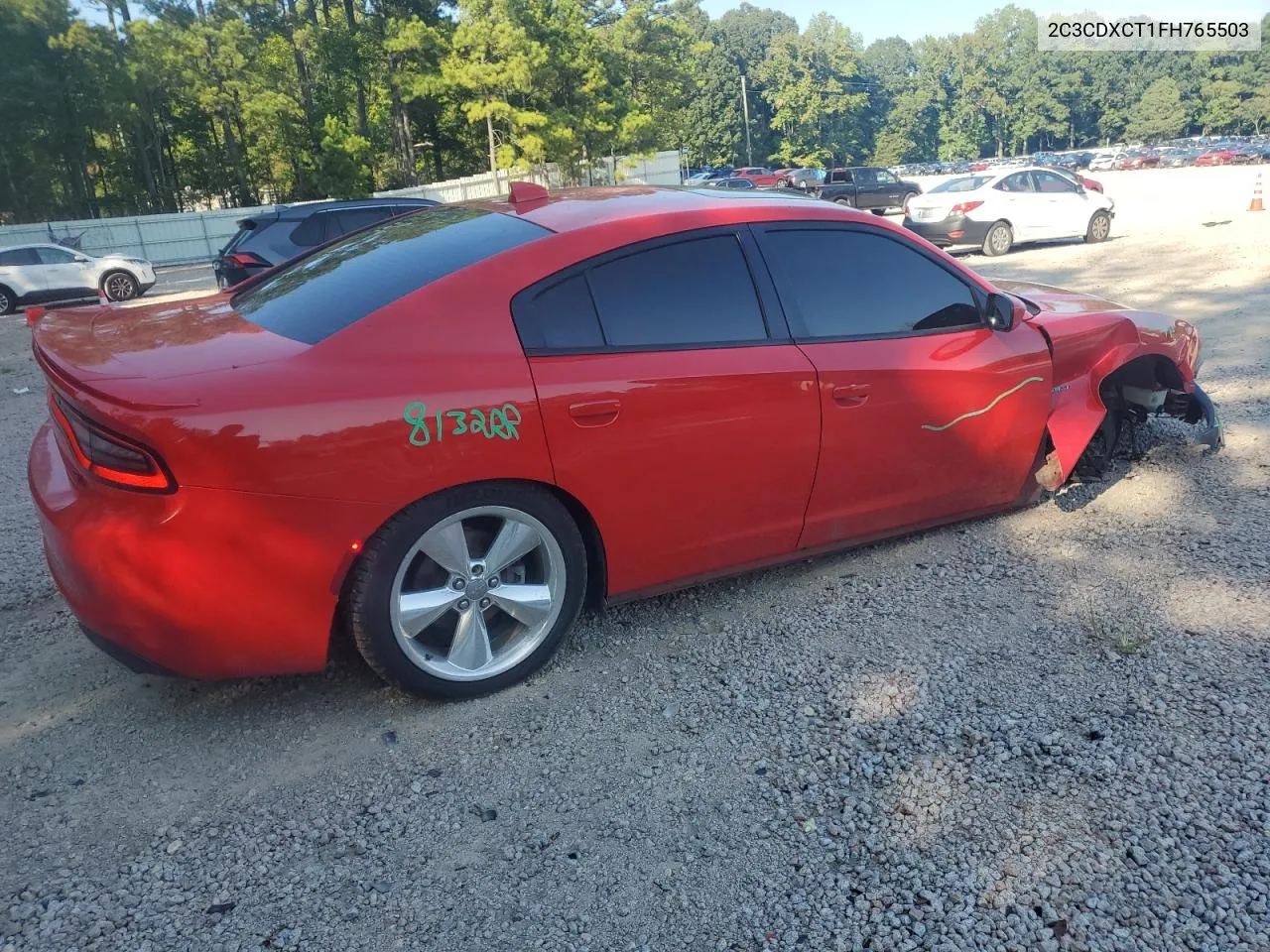 2015 Dodge Charger R/T VIN: 2C3CDXCT1FH765503 Lot: 70675384