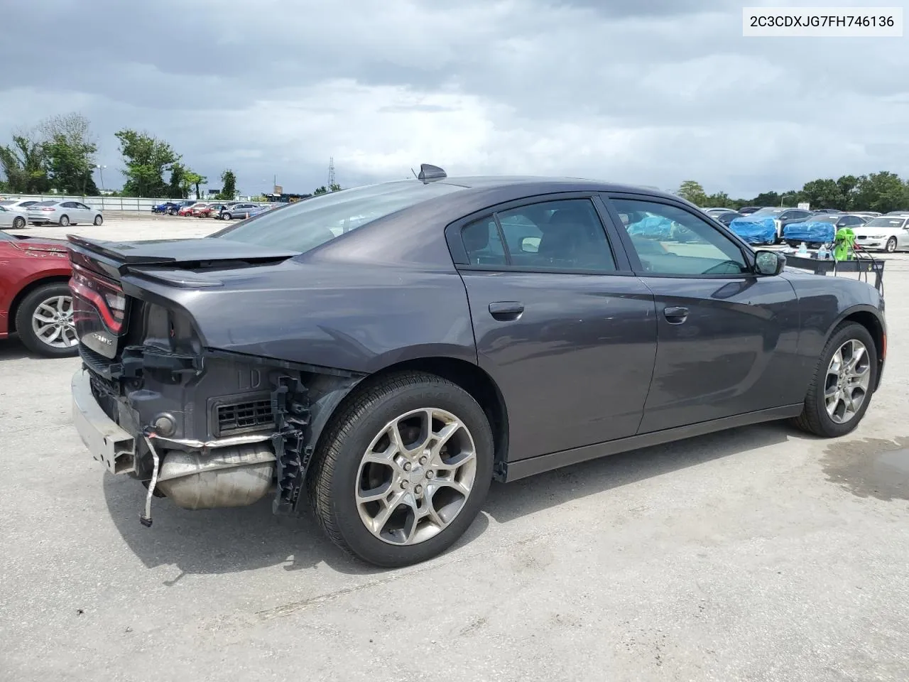 2015 Dodge Charger Sxt VIN: 2C3CDXJG7FH746136 Lot: 70861574