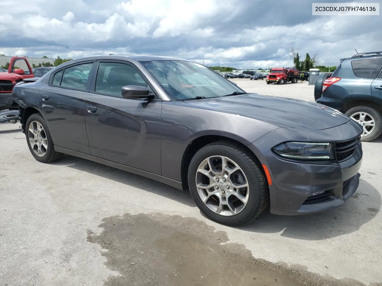 2C3CDXJG7FH746136 2015 Dodge Charger Sxt