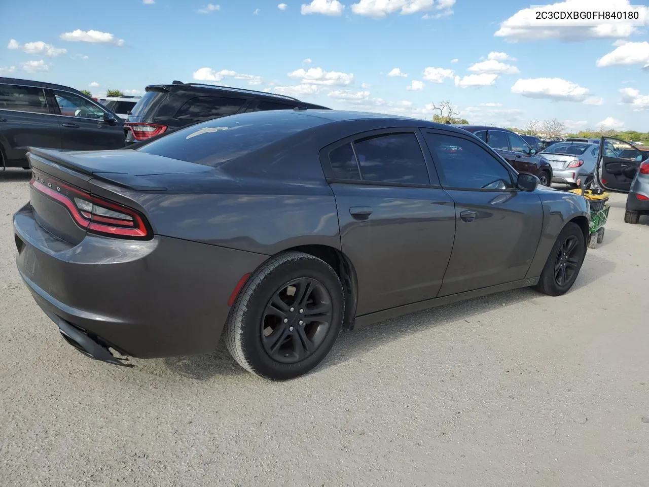 2015 Dodge Charger Se VIN: 2C3CDXBG0FH840180 Lot: 71056704