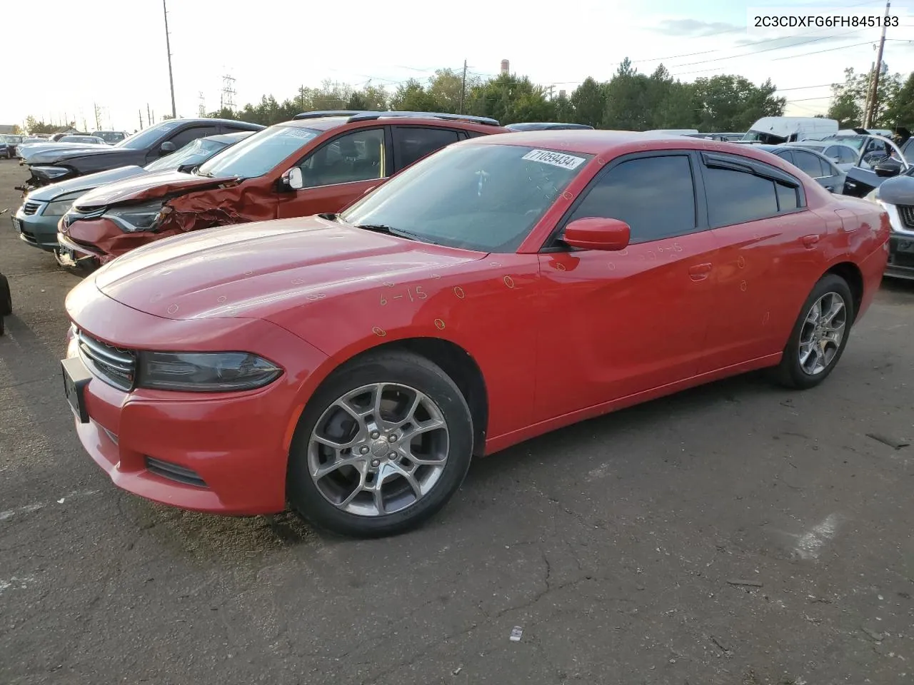 2C3CDXFG6FH845183 2015 Dodge Charger Se