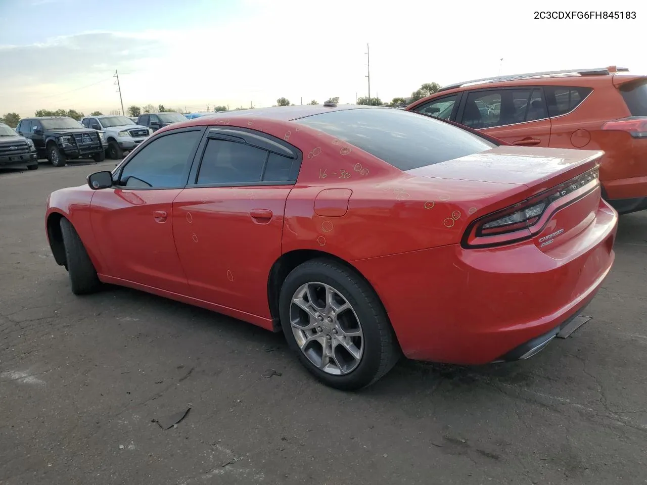 2C3CDXFG6FH845183 2015 Dodge Charger Se