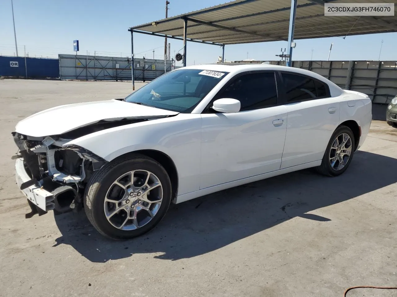 2C3CDXJG3FH746070 2015 Dodge Charger Sxt