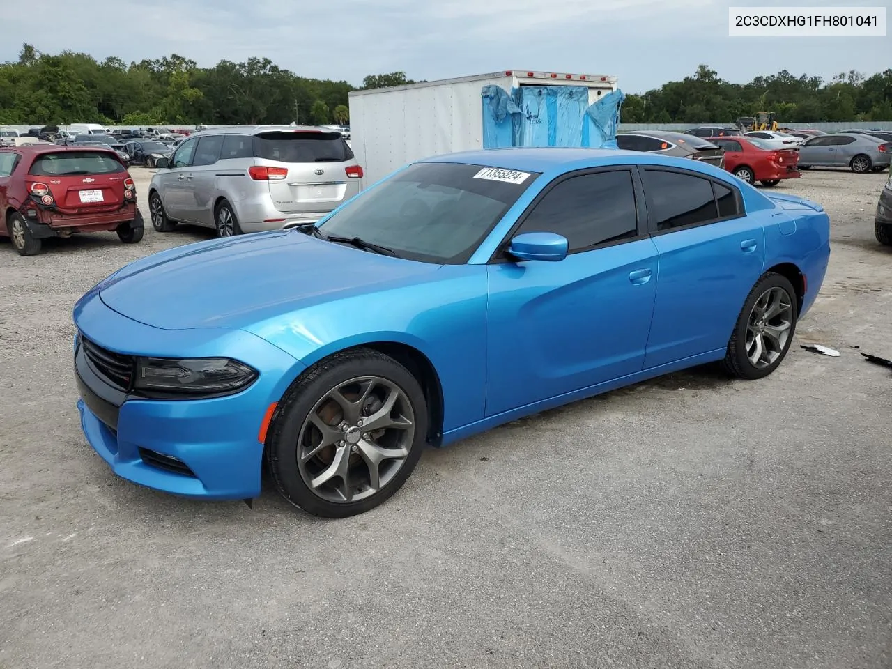 2C3CDXHG1FH801041 2015 Dodge Charger Sxt