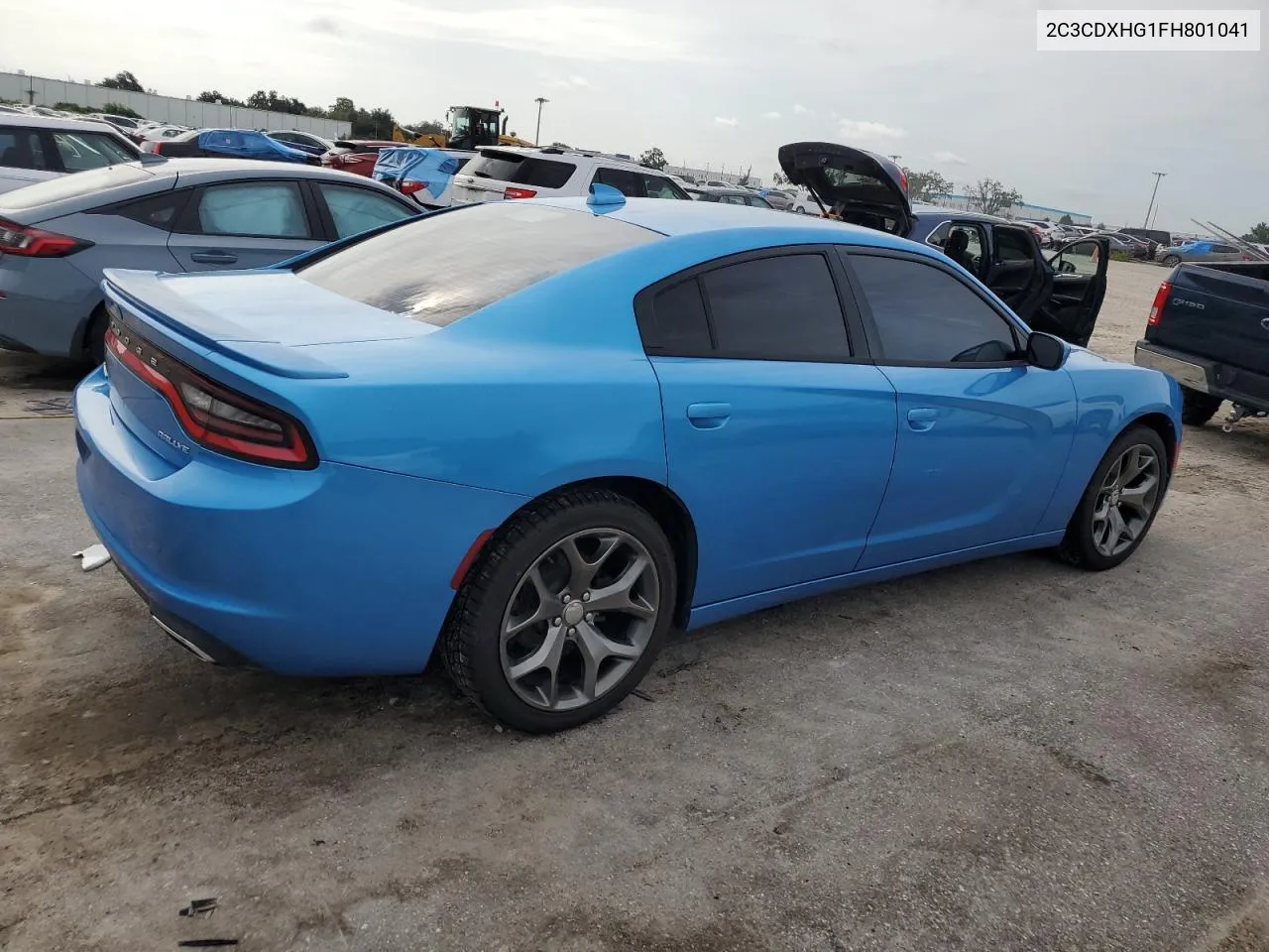 2C3CDXHG1FH801041 2015 Dodge Charger Sxt