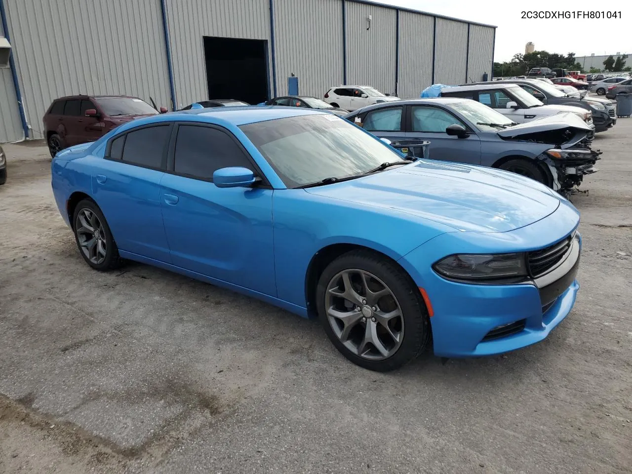 2C3CDXHG1FH801041 2015 Dodge Charger Sxt