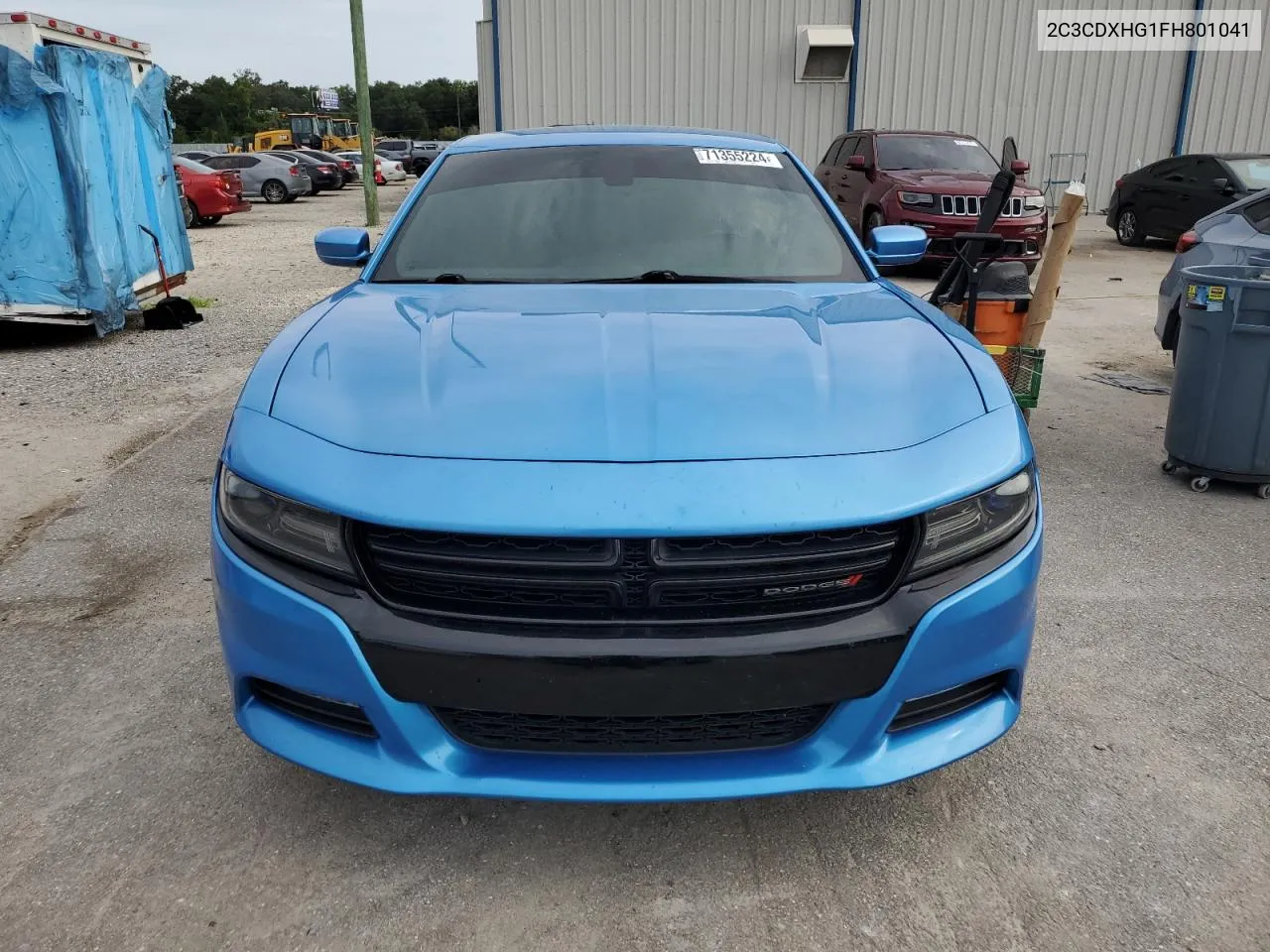 2C3CDXHG1FH801041 2015 Dodge Charger Sxt