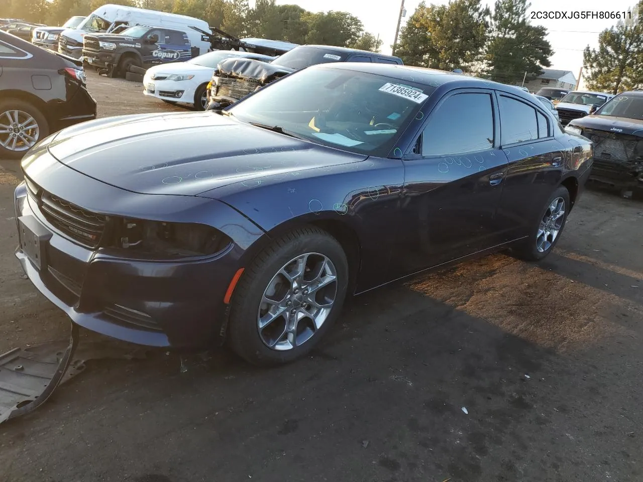 2C3CDXJG5FH806611 2015 Dodge Charger Sxt