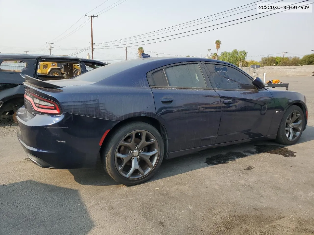 2C3CDXCT8FH914909 2015 Dodge Charger R/T