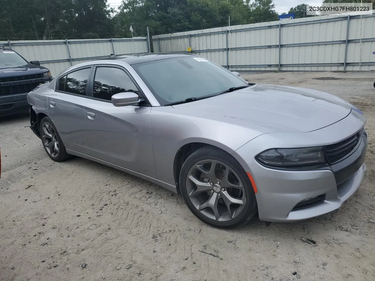 2015 Dodge Charger Sxt VIN: 2C3CDXHG7FH801223 Lot: 71684604