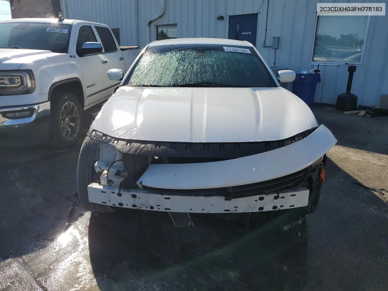 2C3CDXHG3FH778183 2015 Dodge Charger Sxt