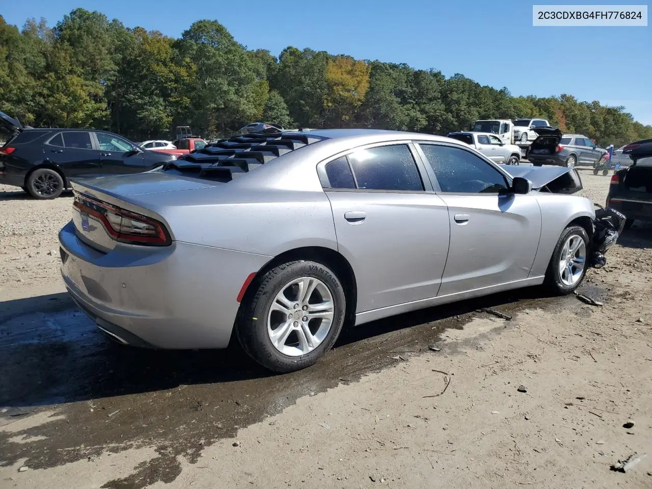 2C3CDXBG4FH776824 2015 Dodge Charger Se