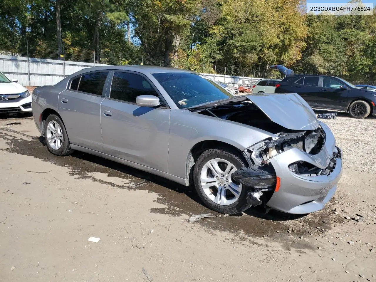 2C3CDXBG4FH776824 2015 Dodge Charger Se