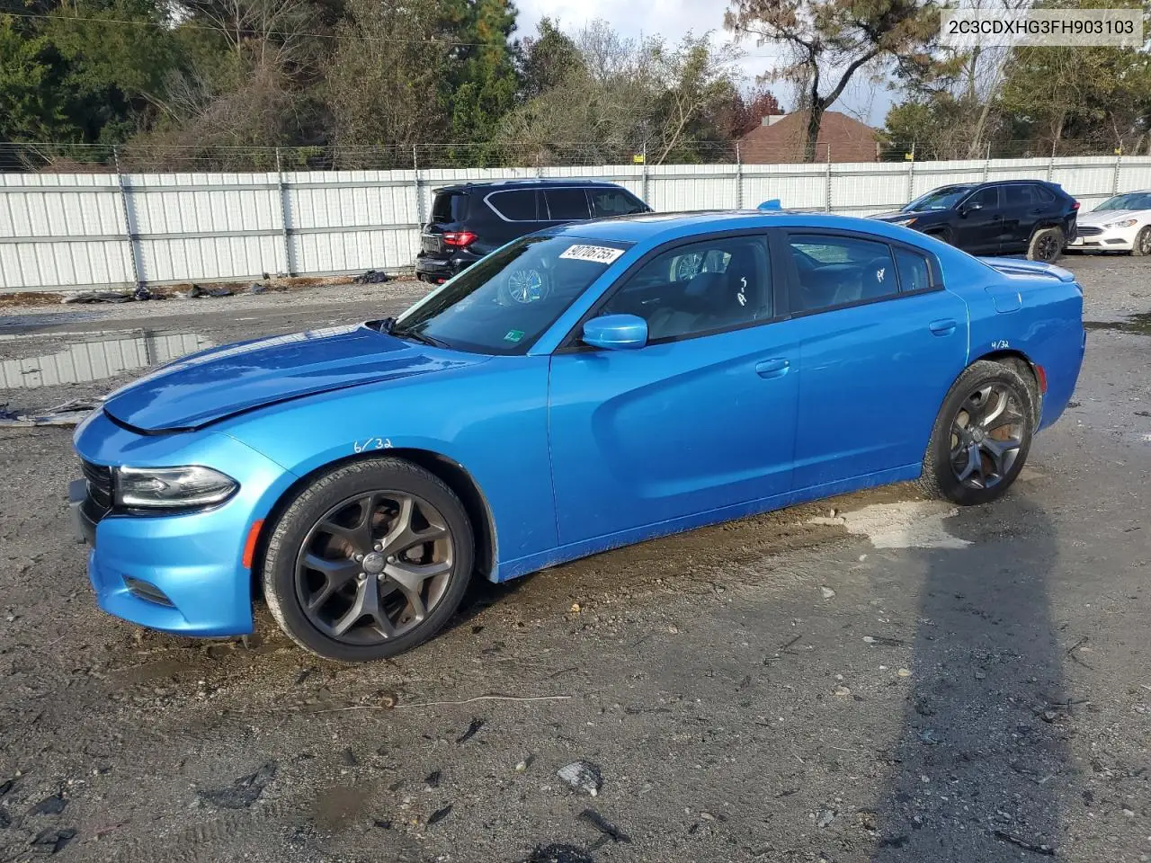 2C3CDXHG3FH903103 2015 Dodge Charger Sxt