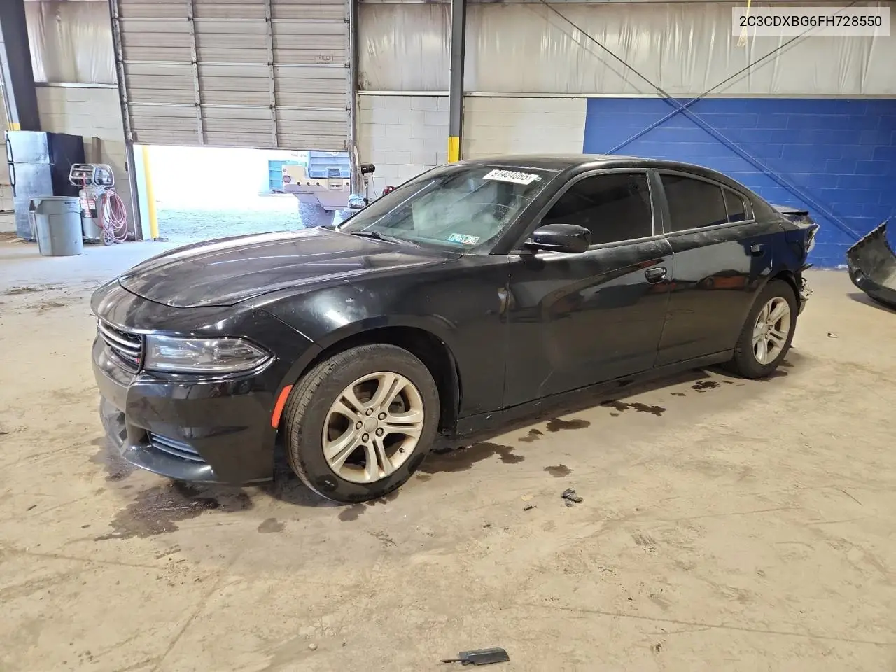 2C3CDXBG6FH728550 2015 Dodge Charger Se