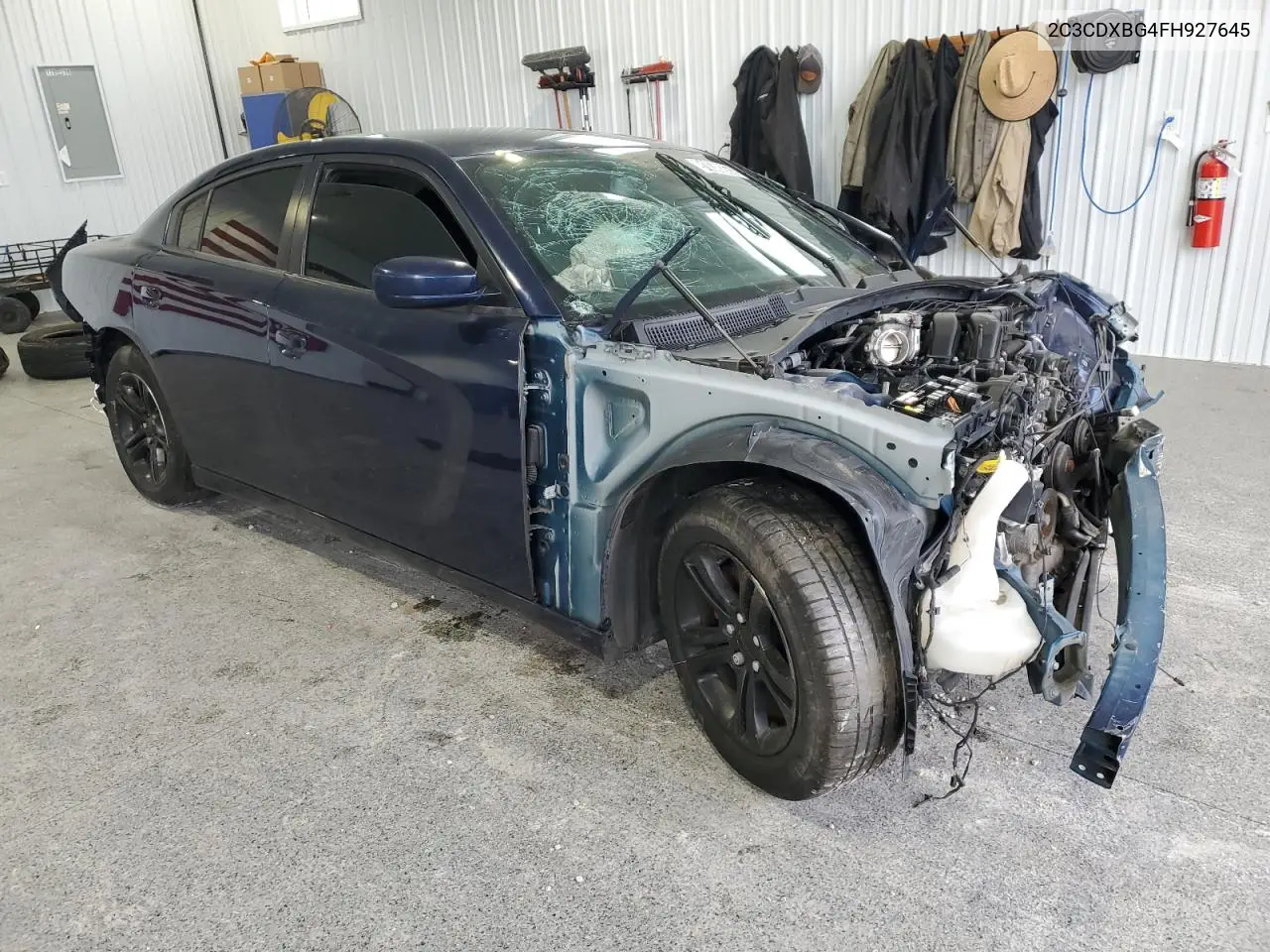 2C3CDXBG4FH927645 2015 Dodge Charger Se