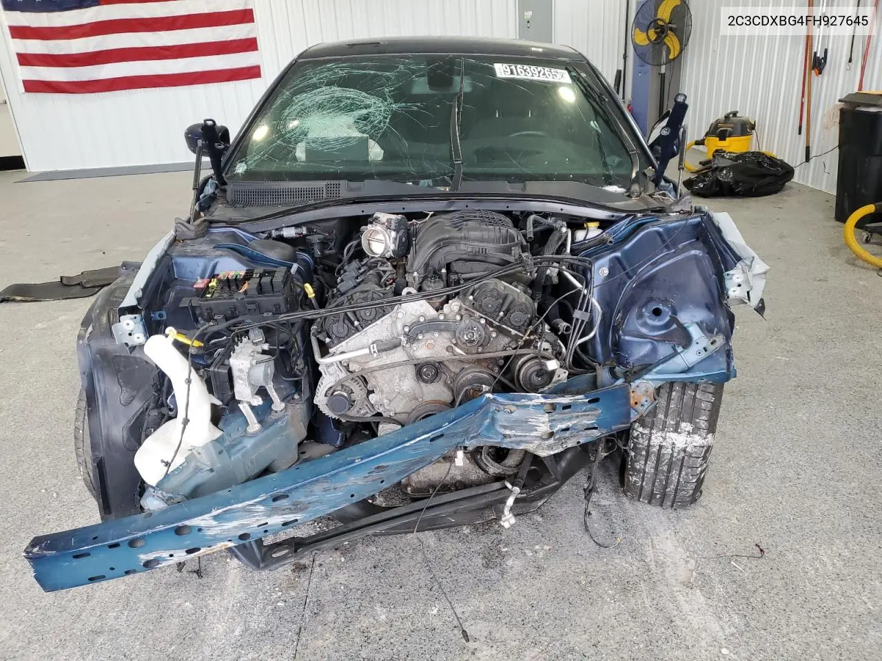 2C3CDXBG4FH927645 2015 Dodge Charger Se
