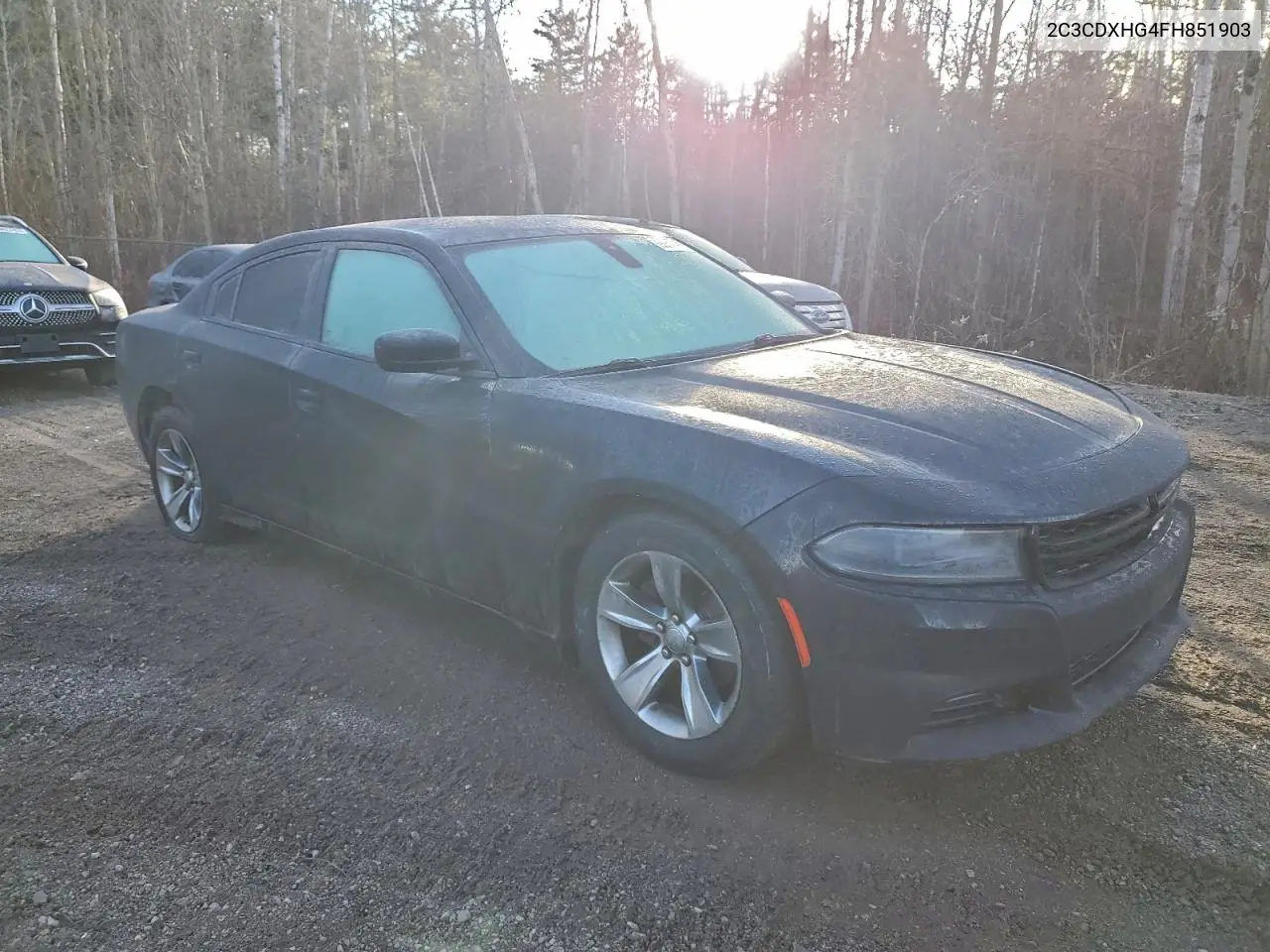2C3CDXHG4FH851903 2015 Dodge Charger Sxt